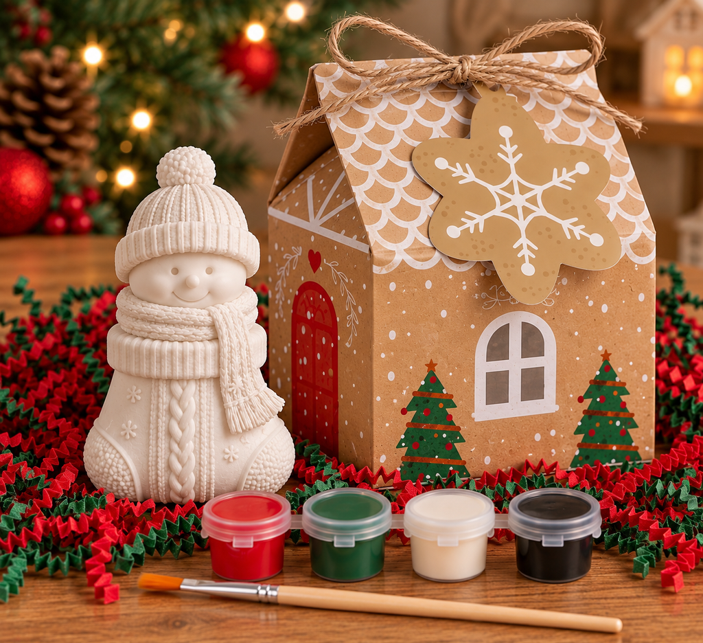 Paint your own snowman