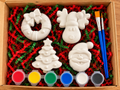 Large Christmas paint box